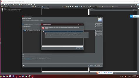 CC3220SF LAUNCHXL Error Importing Project Not A Vaild Project Archive