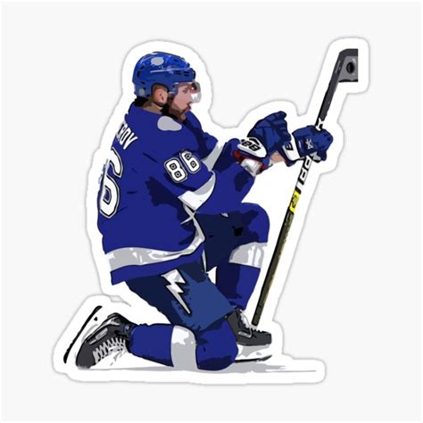 Nikita Kucherov Sticker For Sale By Raffrasta Redbubble