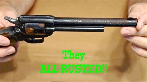 All Of My Guns Rusted Part 1 Hoppes 9 To Remove Surface Rust Youtube