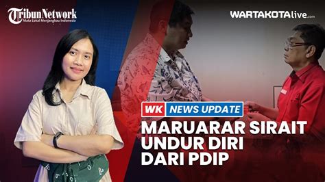 Politikus Maruarar Sirait Putuskan Hengkang Dari Pdip Lantaran Ingin