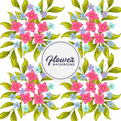 Premium Vector Floral Seamless Pattern