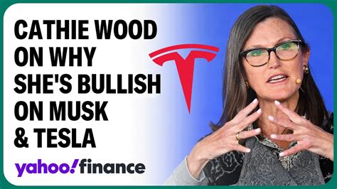 Elon Musk Has Been Incredibly Important To Tesla Cathie Wood Says