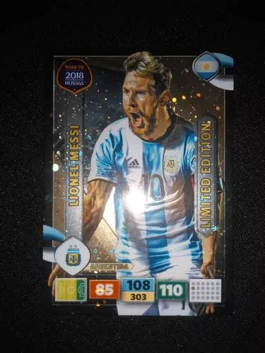 Comprar Carta Adrenalyn Lionel Messi Limited Edition