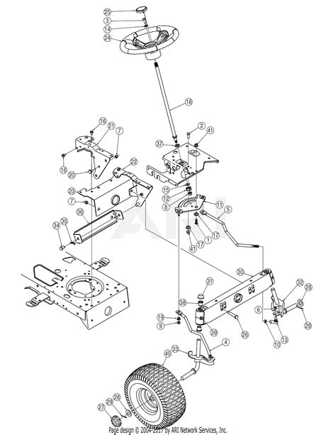 Yard Machine Riding Mower Belt Diagram