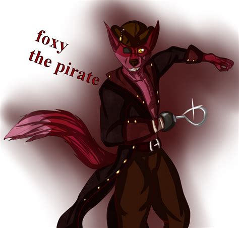 Foxy the pirate, a fnaf fanart by me : r/furry
