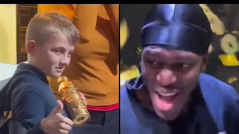 New footage shows moment two young boys win KSI and Logan Paul's £ ...