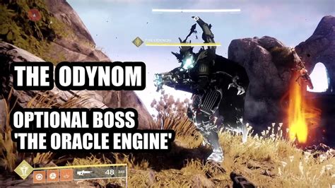 The Odynom In The Oracle Engine Destiny 2 Forsaken Youtube