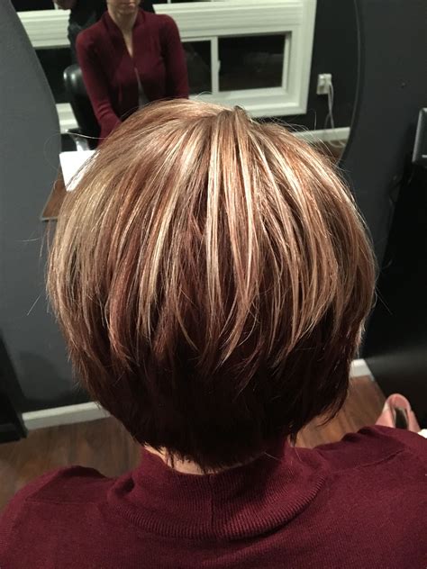 Auburn Hair With Lowlights And Blonde Highlights