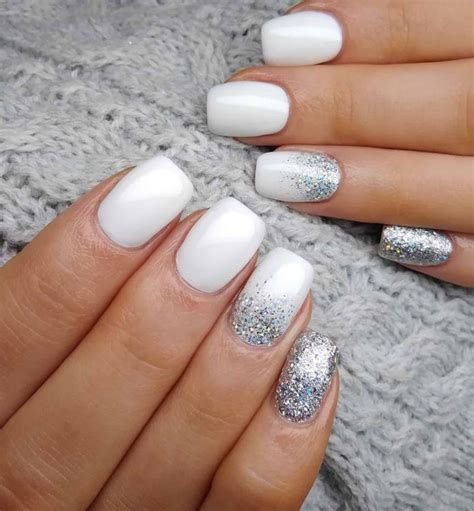 Trend White Winter Nails Per Chi Non Vuole Rinunciare Al Bianco In