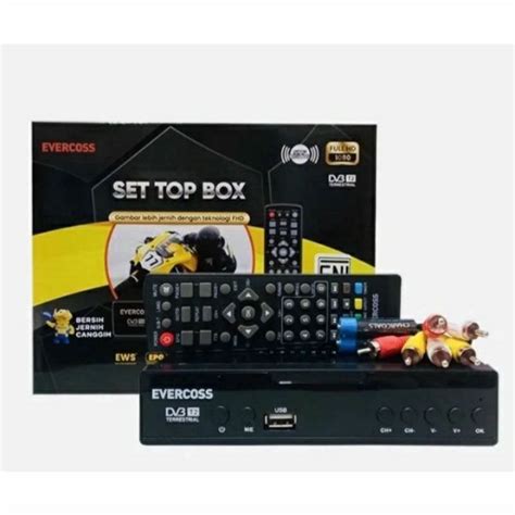 Jual Set Top Box Evercross Garansi Resmi Stb Evercross Full Hd Digital