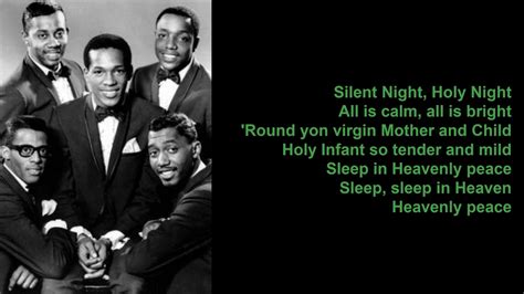 Silent Night by The Temptations (Lyrics) Chords - Chordify