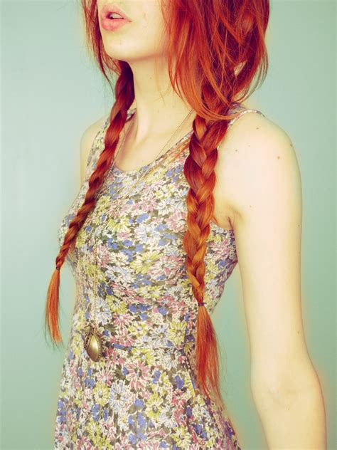 Beautiful Ginger Braids Hair Styles Long Hair Styles Ginger Hair