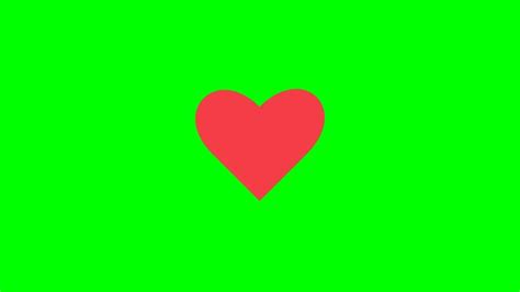 Green Screen Heart Effect Stock Video Footage for Free Download