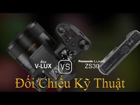 Leica V Lux V Panasonic Lumix Zs M T I Chi U V Th Ng S K