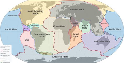 Map Of The World's Tectonic Plates - Brilliant Maps