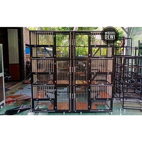 Jual Kandang Kucing Alumunium 6 Pintu Shopee Indonesia