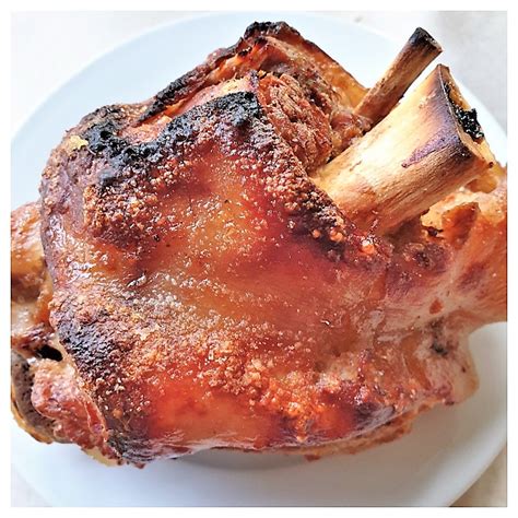 Traditional German Eisbein Roasted Pork Knuckle Recipe By Always Hot