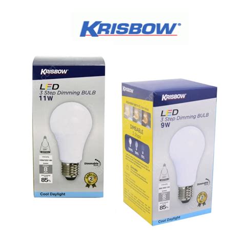 Jual Krisbow Bohlam Led Dimmable Step W W Lampu Led Cool