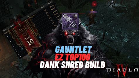 Zerfetzen Shred Druide Der Beste Gauntlet Endgame Build Diablo