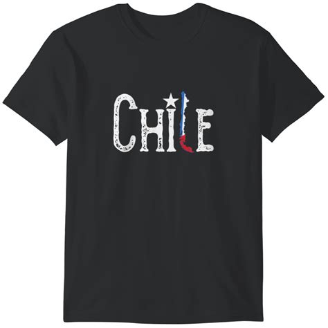 Chile Flag Chile Map Vintage Chile Flag Chilean Camisetas Clásicas