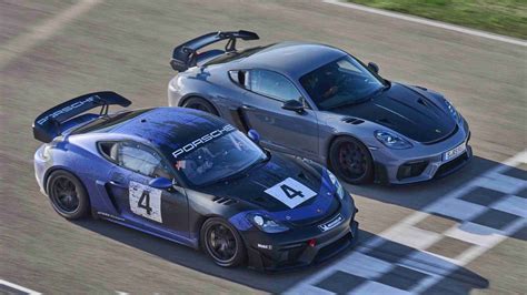 Video La Auto Show Porsche Zeigt Weltpremieren Mit Cayman Gt Rs