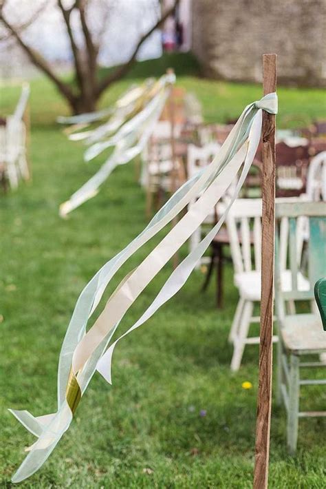 26 Wedding Chair Decor Ideas With Fabric And Ribbons ChicWedd