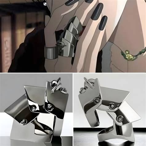 Nana Anime Armour Ring Nana Oosaki Anime Metal Cosplay Armor Etsy UK