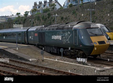 British Rail Class 43 Hst At Penzance Railway Station Stock Photo Alamy