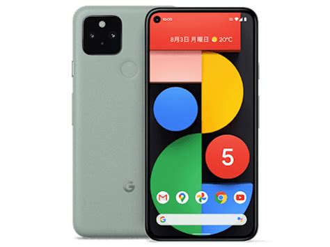 価格 Google Pixel 5 SIMフリー Sorta Sage の製品画像