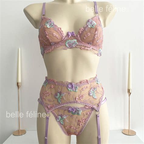 Lingerie Set Etsy