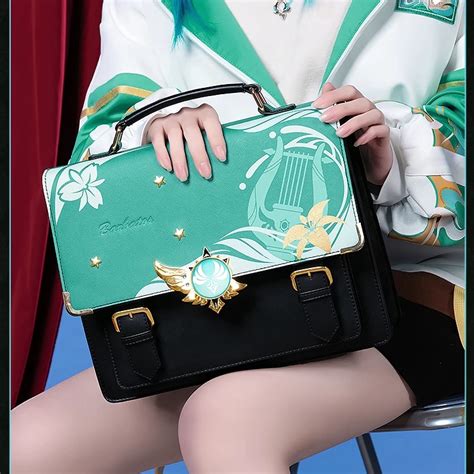 Genshin Impact Venti Theme Preppy Ita Bag Backpack