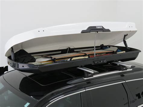 Thule Motion Xt Alpine Rooftop Cargo Box 16 Cu Ft White Glossy Thule Roof Box Th6295w