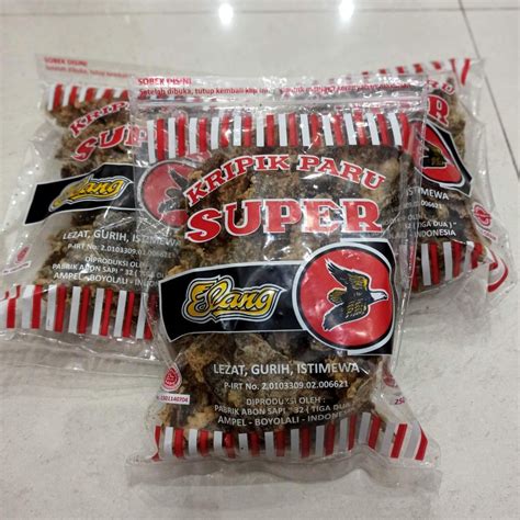 Keripik Paru Super Cap Elang Gram Asli Boyolali On Carousell