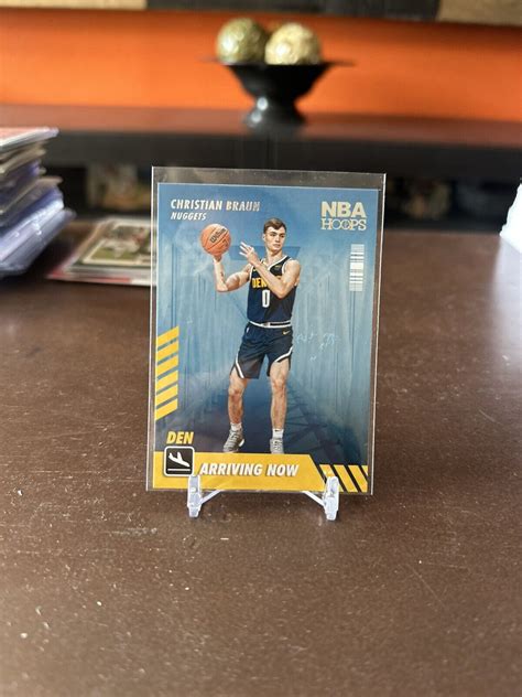 2022 23 Panini NBA Hoops Arriving Now 21 Christian Braun RC For