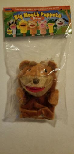 Lakeshore Big Mouth Puppet Bear Teacher Classroom Homeschool Ebay