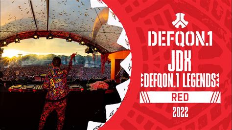 JDX Defqon 1 Legends Defqon 1 Weekend Festival 2022 Sunday RED