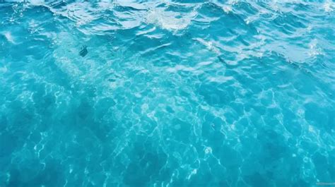 A Texture Of Turquoise Waters In The Vast Sea Overlay Ocean Texture