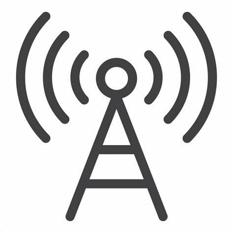 Antenna Communication Signal Tower Icon Download On Iconfinder