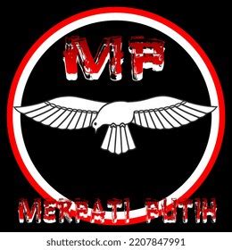 Logo Pencak Silat Merpati Putih De Ilustraci N De Stock