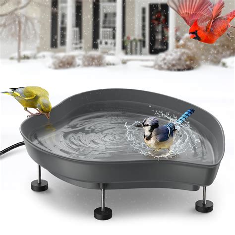 Heated Bird Bath For Outdoors For Winter 60w