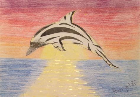 Dolphin leaping during sunset by HeavyMetal747 on DeviantArt