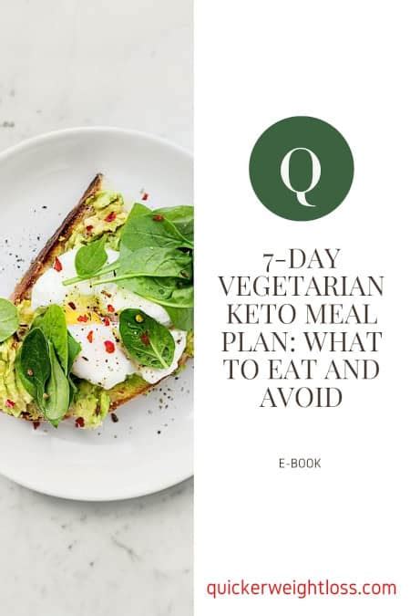 7 Day Vegetarian Keto Diet Meal Plan A List Of Food To Eat And To Avoid Quicker Weight Loss