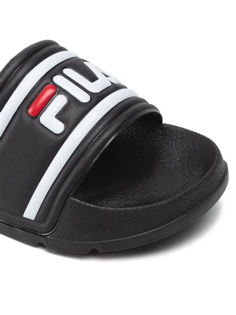 Klapki Fila Morro Bay Slipper Infants Y Czarny App Eobuwie