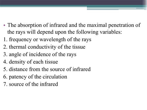 Infrared radiation (irr) | PPTX