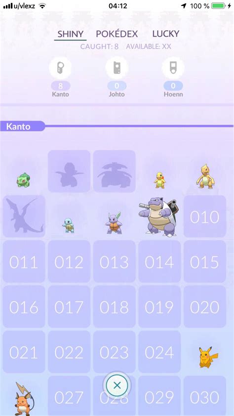 Shiny Pokemon Pokedex