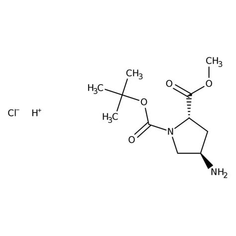 Trans 4 Amino N Boc L Proline Methyl Ester Hydrochloride 97 Thermo