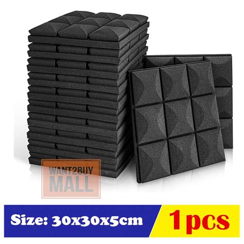 Pcs X X Cm Block Mushroom Soundproof Sponge Studio Sound Stop