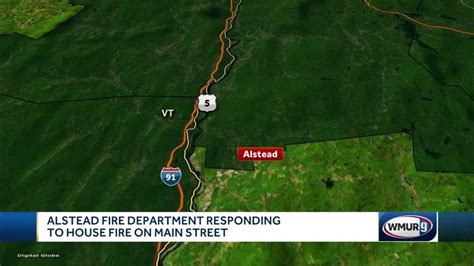 Firefighters Battle Two Alarm Fire In Alstead Youtube