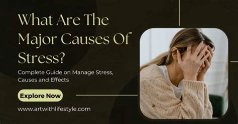 What Are The Major Causes Of Stress? - Artwithlifestyle