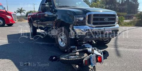 Motociclista Sufre Fractura Tras Accidente En Libramiento El Sol De